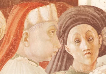 Der Streit des Hl. Stephanus, 1433-34 (Detail)